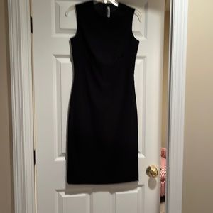 Variazioni black midi dress